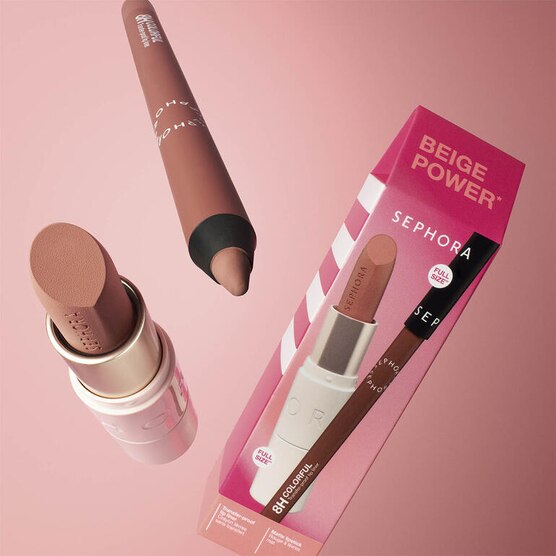 KIT LÁBIOS NUDE MATTE SEPHORA COLLECTION BEIGE POWER